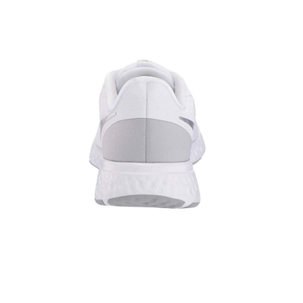 Nike Revolution 5 Sneakers Running Shoes Lace White Pure Platinum Mesh Unisex - Picture 13 of 15